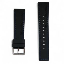 000 Hugo Boss Rubber Strap With Blue Stitching 22mm