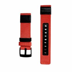 0009 Leather + Nylon Strap 22mm