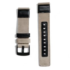 Leather + Nylon Strap 22mm 0011