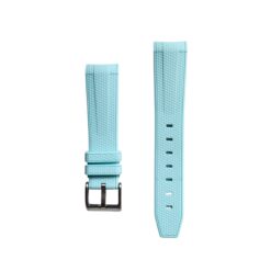 Curved End Premium Rubber Strap 20mm 0025