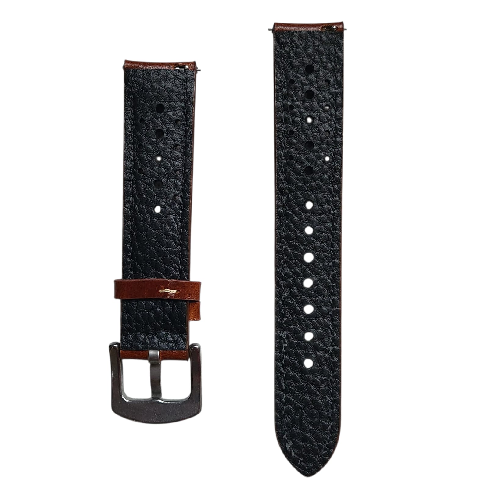 Top Grain Calf Skin Rally Leather Strap 19mm - Image 3