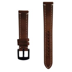 0048 Premium Full Grain Vegetable Tan Leather Strap 18mm