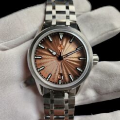 Zelos Helica Salmon CNC Guilloché Limited Edition