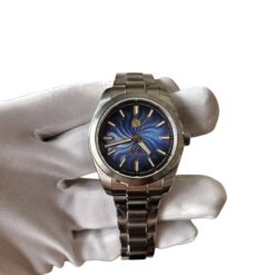 0007 San Martin SN0144 Snake Year Limited to 99 Pieces 39mm Miyota 90S5 Guilloche Blue Dial