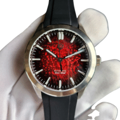 Watchdives WD0005B Ice Crack Limited Edition Gradient Red Dial NH-35 Watch