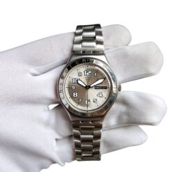 009 Swatch Irony Big Classic Silver Dial 38mm Men's Watch