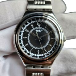 021 Swatch Irony Black Dial 38mm Men's Watch