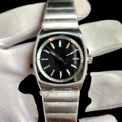 001 Brew Metric Lite Silver and Black Miyota 6T27 30mm Watch