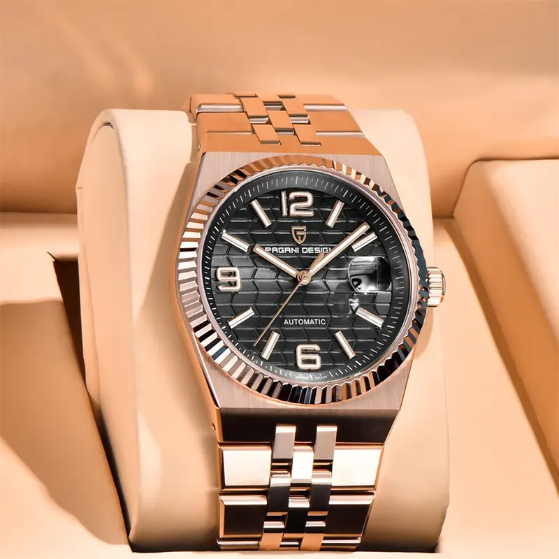001 Pagani Design PD YS-027 Miyota 8215 Rose Gold Watch
