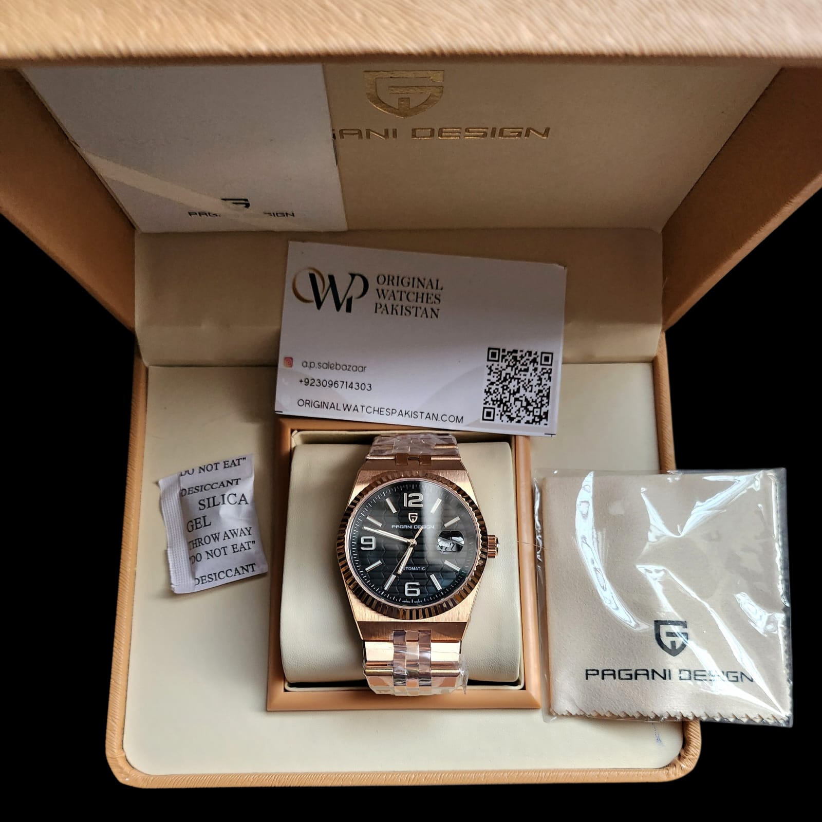 001 Pagani Design PD YS-027 Miyota 8215 Rose Gold Watch - Image 7