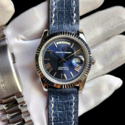 002 Pagani Design PD-1752 Day Date Blue dial Automatic Watch Slightly Used