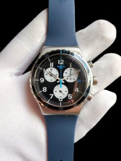 002 Swatch New Irony Chrono Skybond Watch YVS409 44mm Watch