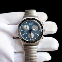 008 Swatch Men's Irony Chronograph Blue Dial Watch