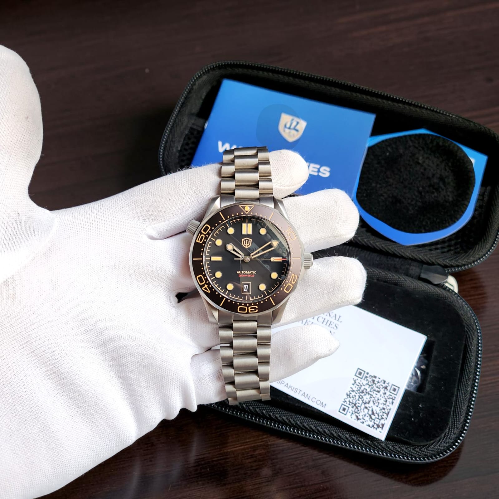 004 Watchdives WD007 Titanium NTTD Dive Watch - Image 3