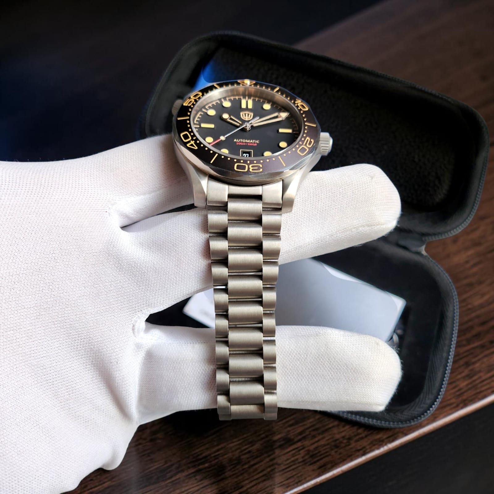 004 Watchdives WD007 Titanium NTTD Dive Watch - Image 7