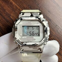 003 Casio G-Shock GM-5600SCM-1 Camouflage Steel Watch