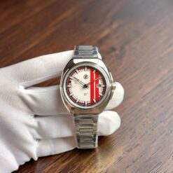002 Zelos GT Ivory Dial With Red Stripes Limited Edition Watch