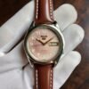005 Seiko 5 Very Rare Pink Salmon Dial With Natural Patina 1997 Watch