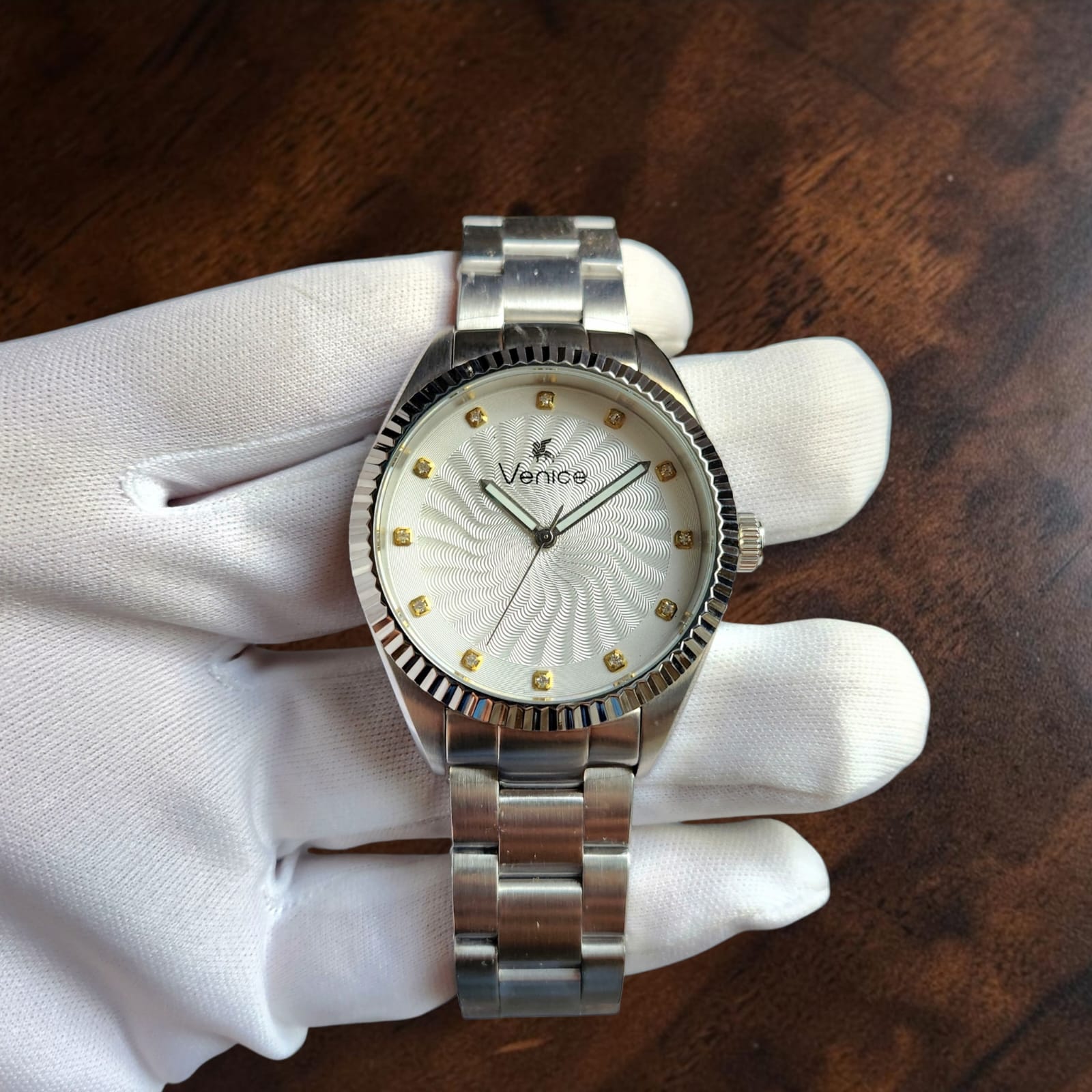 018 Venice Fluted Bezel Japanese Quartz Watch
