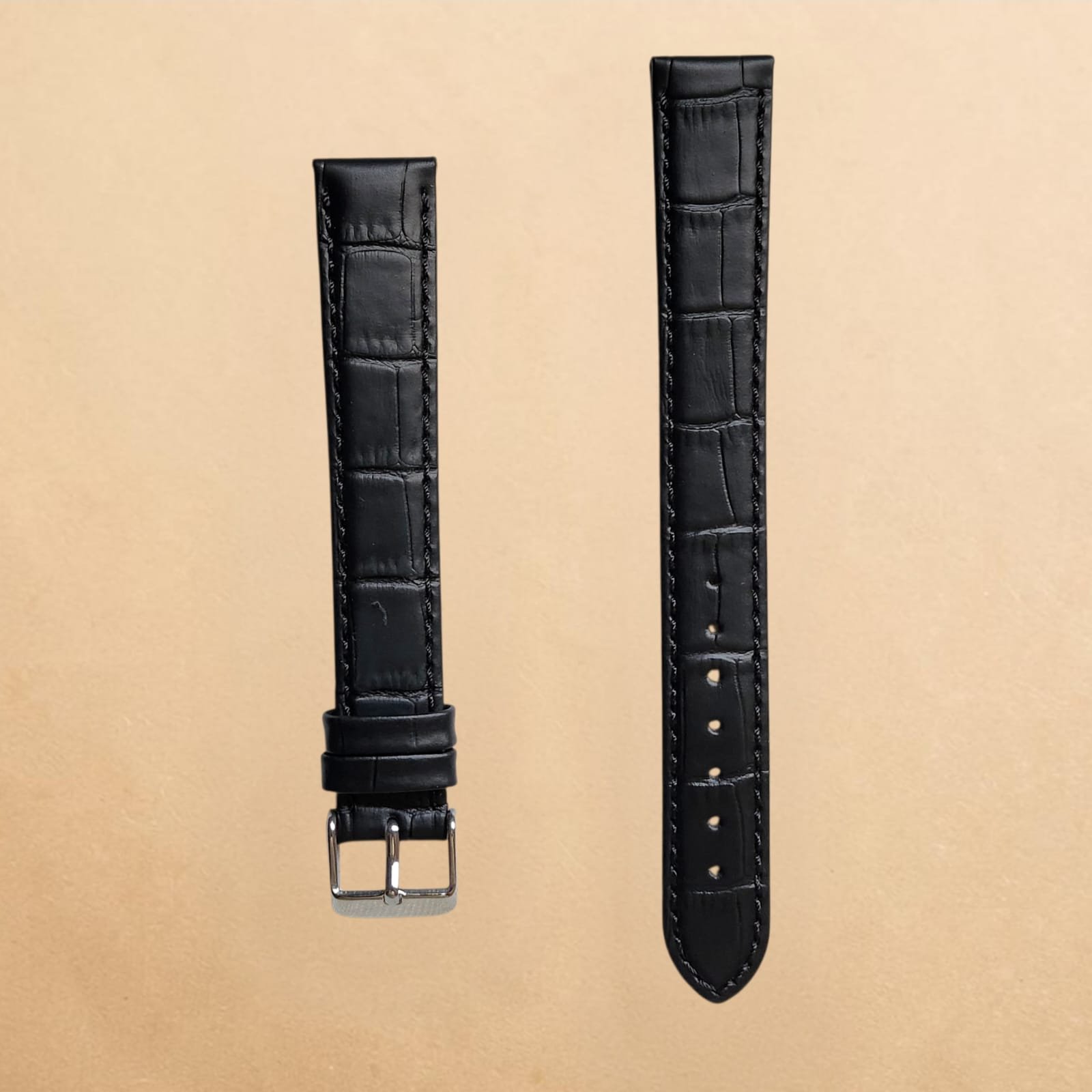 005 18mm Stailer XXL Size Genuine Leather Strap