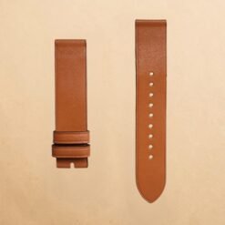 005 Coach New York Tan Brown Genuine Leather 18mm Strap
