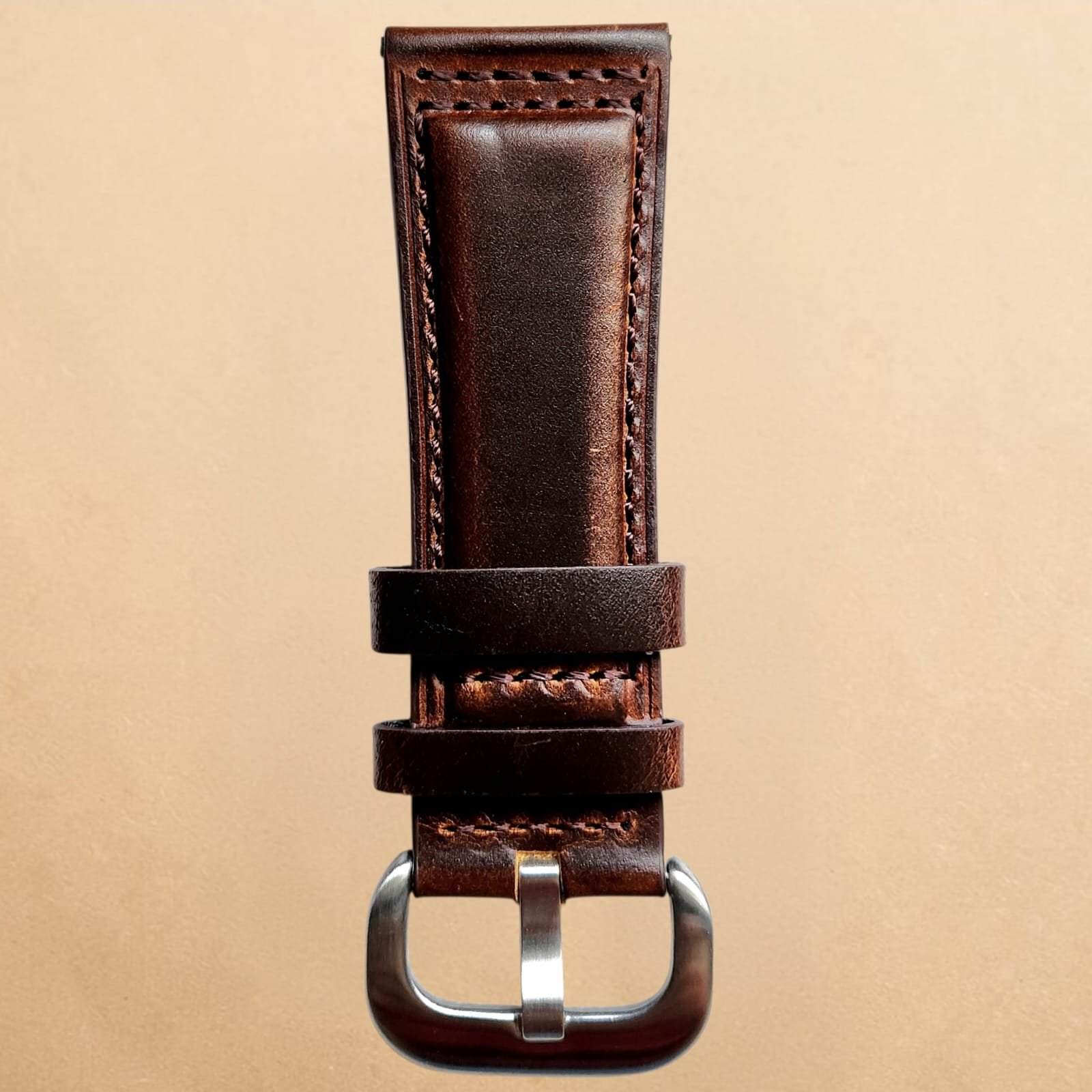 001 Genuine Premium Oiled Veg-Tan Leather 28mm Strap - Image 3