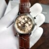002 Timex Marlin Moon Phase Salmon Dial Watch