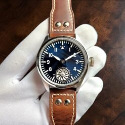 003 HRUODLAND F016 43mm ST3620 Hand-Wound Mechanical Watch Sapphire Crystal