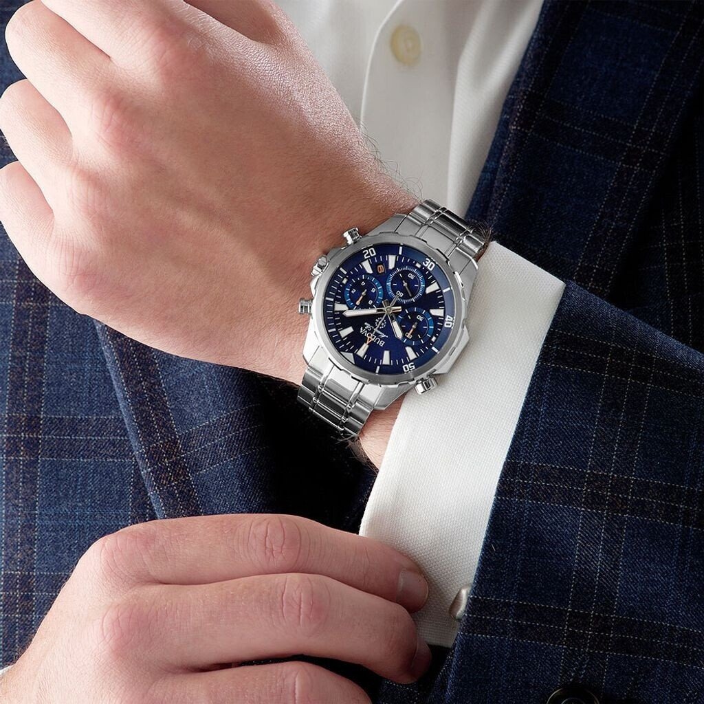 002 Bulova Marine Star Series B 96B256 Brand New Watch - Image 3