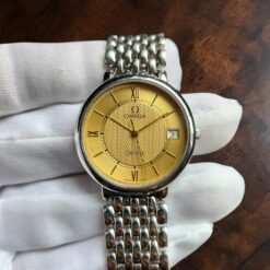 001 OMEGA De Ville Classic 1997 33mm Rare Textured Dial