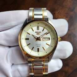 004 Seiko 5 SNKP14K1 42mm Diameter Two-tone Watch Pre-Loved