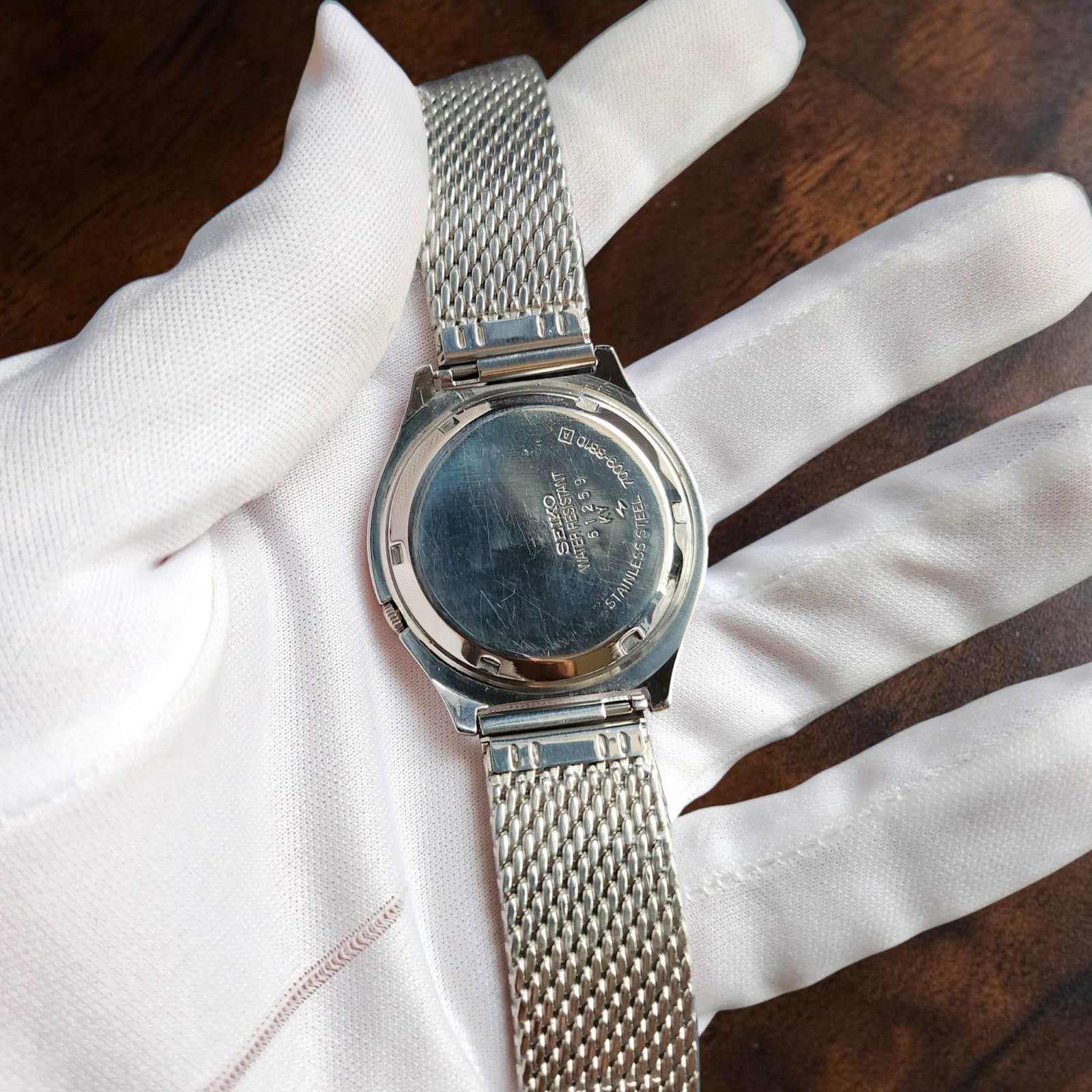 015 Seiko 5 Vintage 1970s Classic Mid-Century Casual Dress Style Watch - Image 5