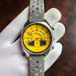 Xeric Halograph III Chrono Caution Miyota JS50 Chronograph HC3-1193-11L Limited Edition Watch