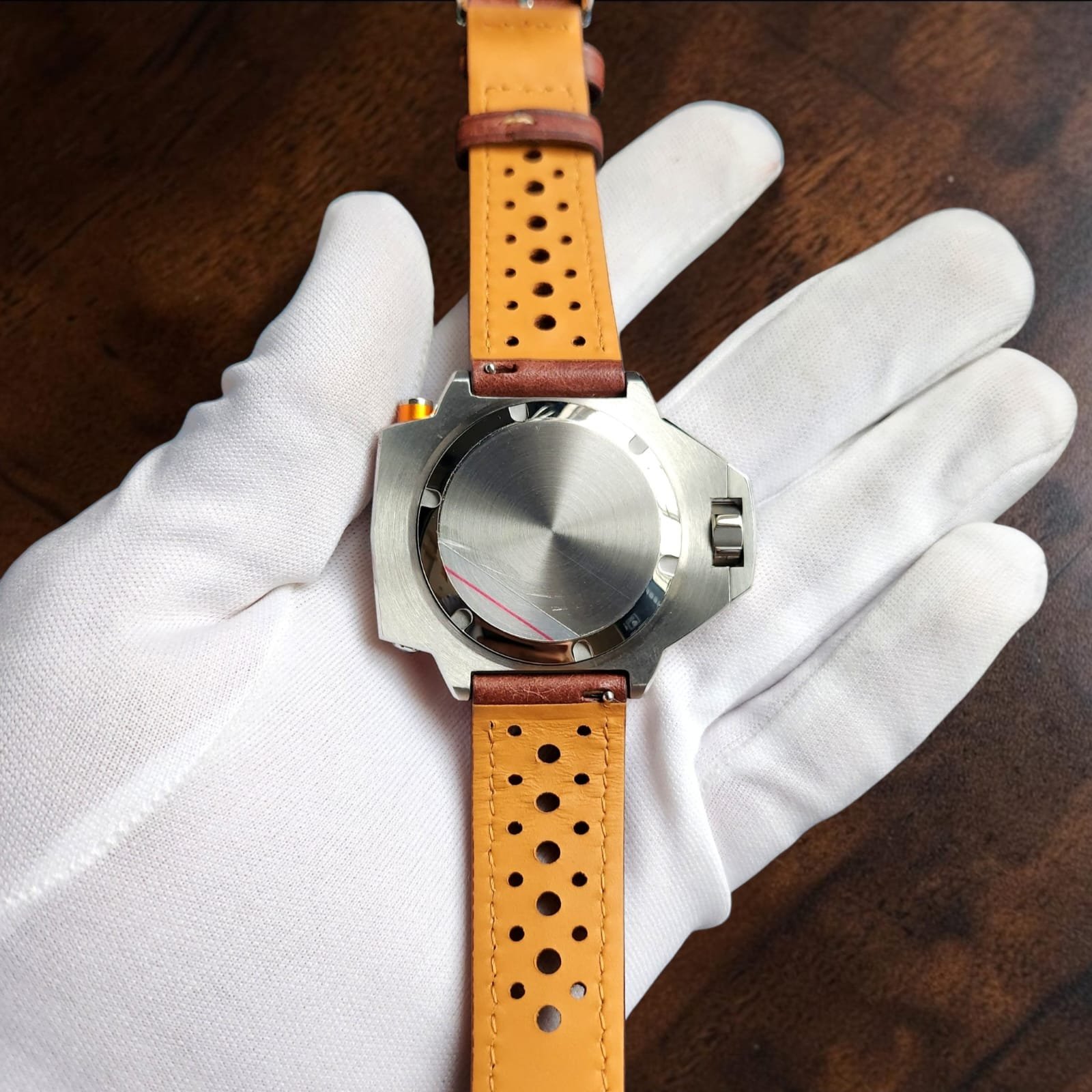 Watchdives WD1968 Classic Ploprof Homeage Textured Silver Dial - Image 4