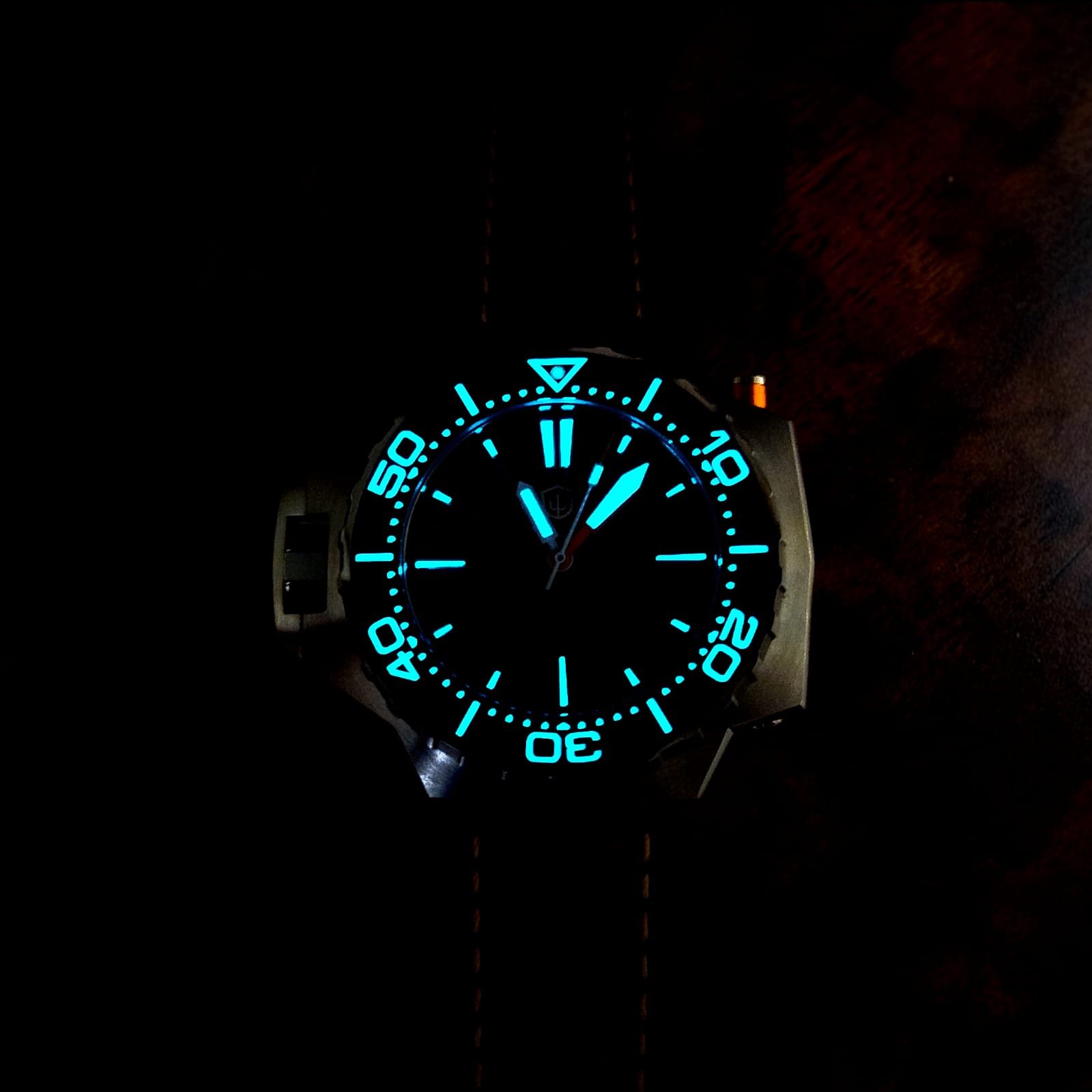 Watchdives WD1968 Classic Ploprof Homeage Textured Silver Dial - Image 6