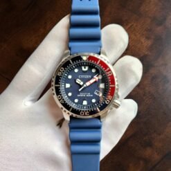 003 Citizen Promaster Dive Eco-Drive BN0168-06L Pepsi Bezel