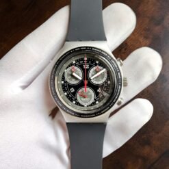 003 Swatch Irony Chrono Restless With World Time Outer Bezel Watch