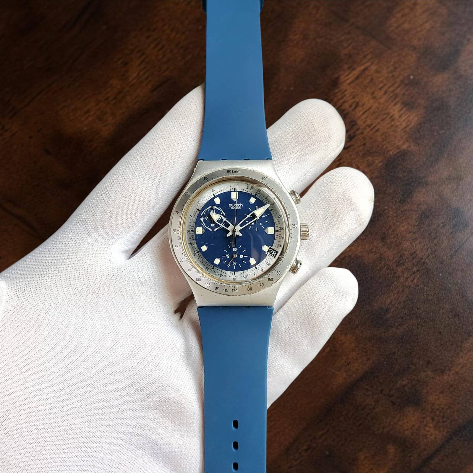 004 Swatch Irony Chrono Desperados YCS4012 - Image 2