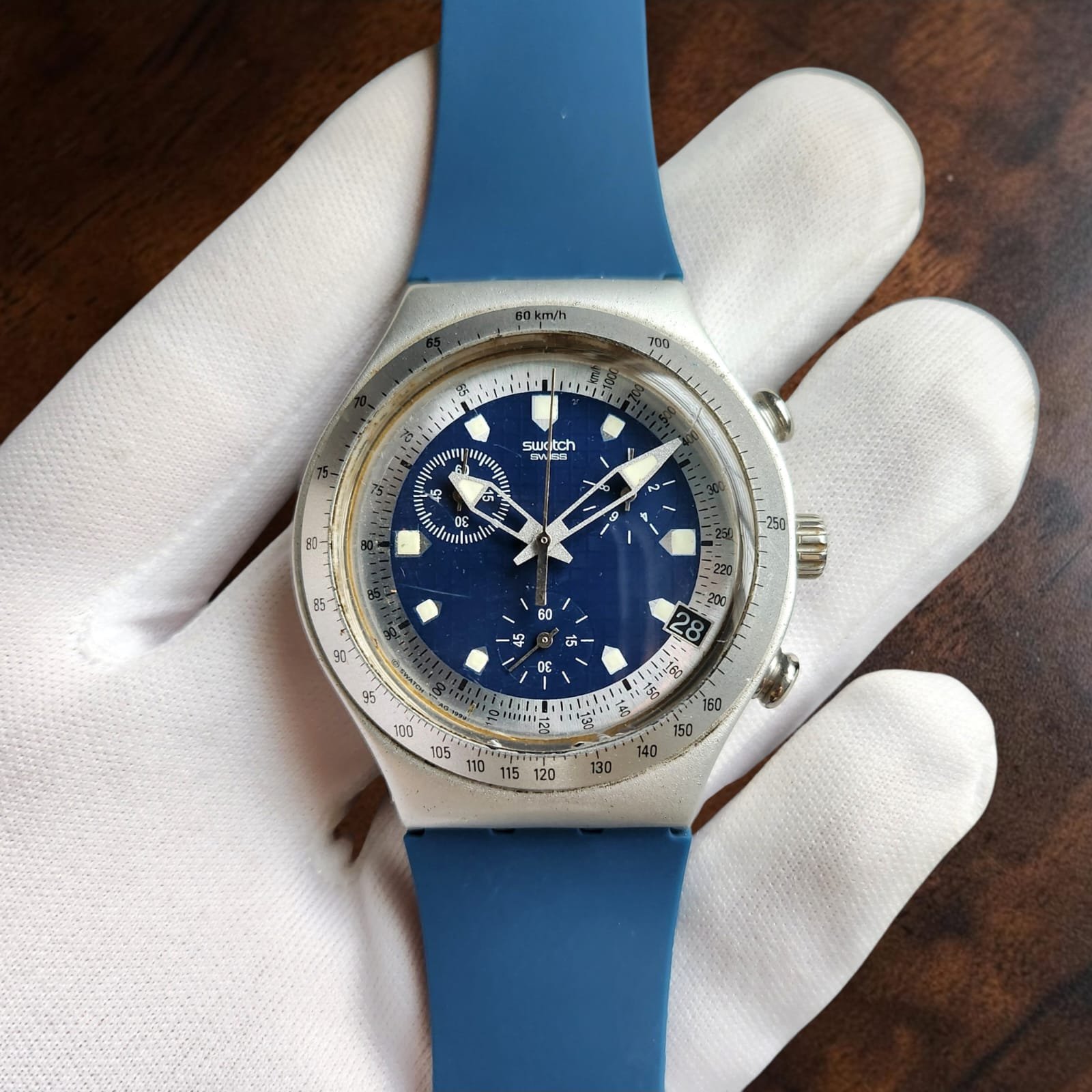 004 Swatch Irony Chrono Desperados YCS4012