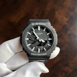 004 Casio G-Shock GA-2100-1ADR Carbon Core With White Indices