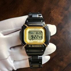005 Casio Baby G-Shock DW-D5600LC Limited Edition Watch On Combi Bracelet
