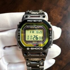 Casio G-Shock GW-B5600 Tough Solar Watch On Steel Bracelet And Case Updraded